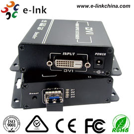 4 K DVI Video Fiber Medya Dönüştürücü 3.40 Gbps Video Bit Hızı Desteği DVI 1.0 / HDMI V1.4