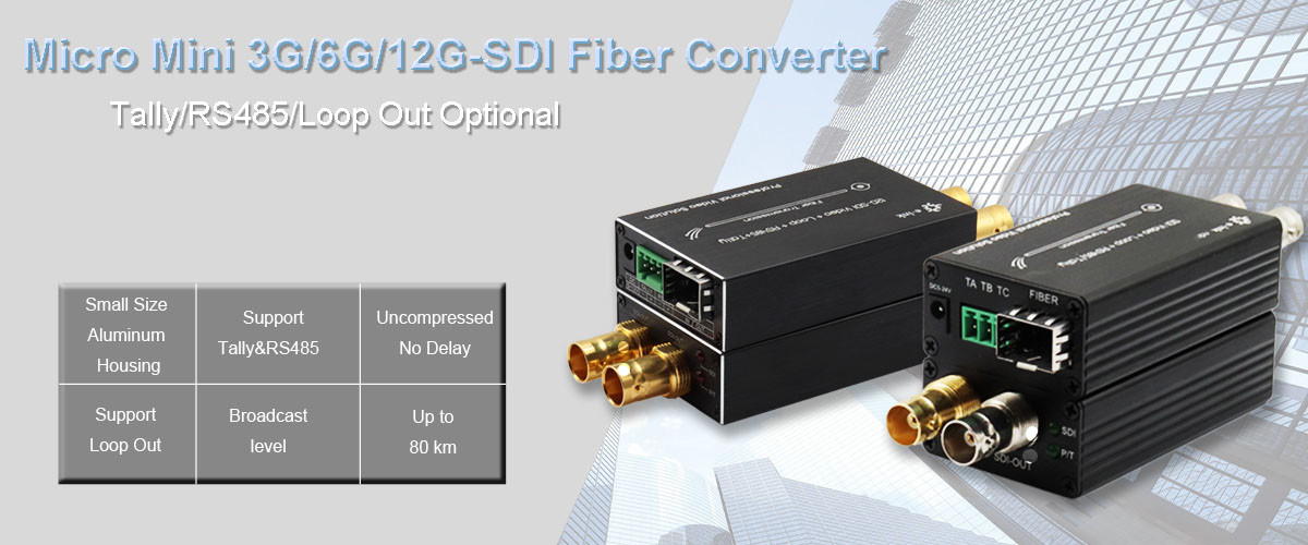 SDI - Fiber Optik Dönüştürücü