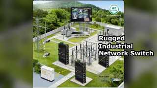 Endüstriyel Ethernet Anahtarı 4 Bağlantı Noktalı 100FX Yedek Güç