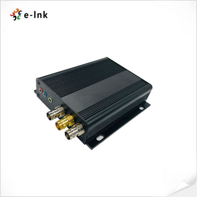 2Ch Bidirectional 3G SDI To Fiber Optic Converter Hot Swap Hot Plug Broadcast Level