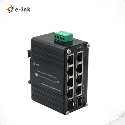 Managed Industrial Gigabit Switch with PoE for Extended Network Applications