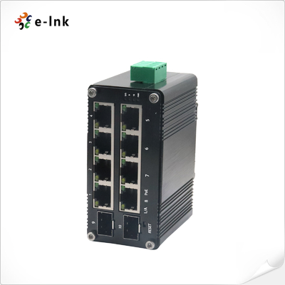 Managed Industrial Gigabit Switch with PoE for Extended Network Applications