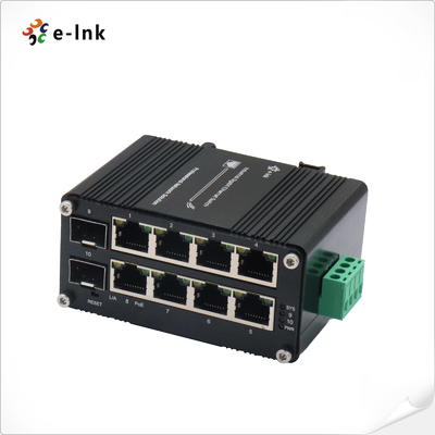 Managed Industrial Gigabit Switch with PoE for Extended Network Applications