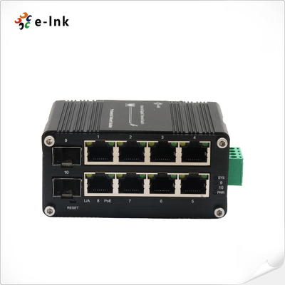 Managed Industrial Gigabit Switch with PoE for Extended Network Applications
