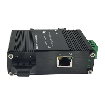 Gigabit Media Converter Industrial Grade Aluminum Housing Rugged Design