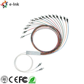 Single Mode Fiber Optic Switch PLC Fiber Splitter Mini Module 900um SC/APC Connector