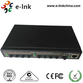 Yönetilmeyen Gigabit Ethernet Fiber Optik Merkezi Anahtar Multimode / Tek Mod