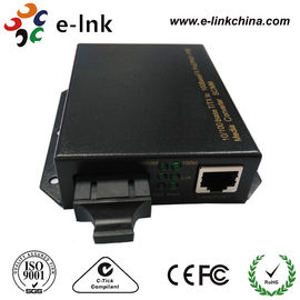 Duvar Tipi POE Fiber Ortam Dönüştürücü, Fiber Optik Fiber Ortamına Ethernet