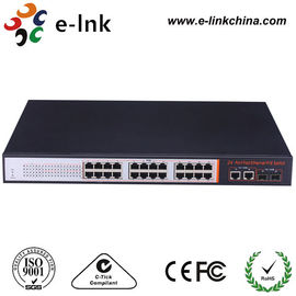 10 / 100M 2 SFP Uplink Port Ethernet anahtarı kablosuz AP'ler için 440mm X 350mm X 45mm
