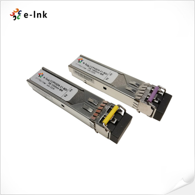 3G-SDI CWDM 1270~1610nm 40km Dijital Video SFP Optik Alıcı (MSA)