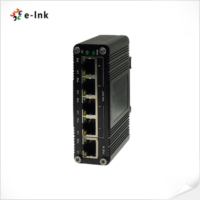 Endüstriyel 1-Port 95W PoE++ - 4-Port Gigabit PoE Genişletici 400m Papatya Dizilimi