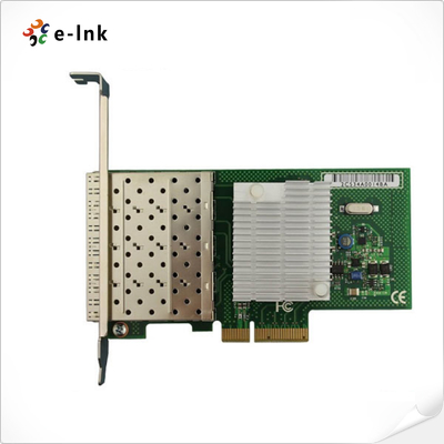 Intel 82580EB Ağ Kartı Dört SFP Portu PCIe X4 Sanallaştırmaya Hazır