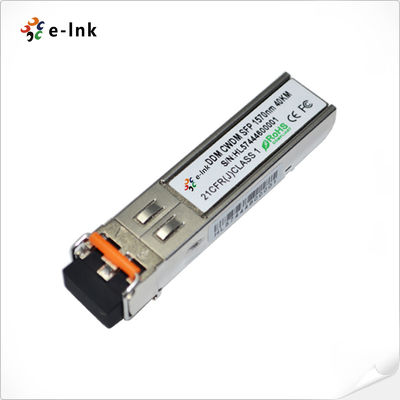 HD-SDI CWDM 1270~1610nm 80km Dijital Video SFP Optik Alıcı (MSA)